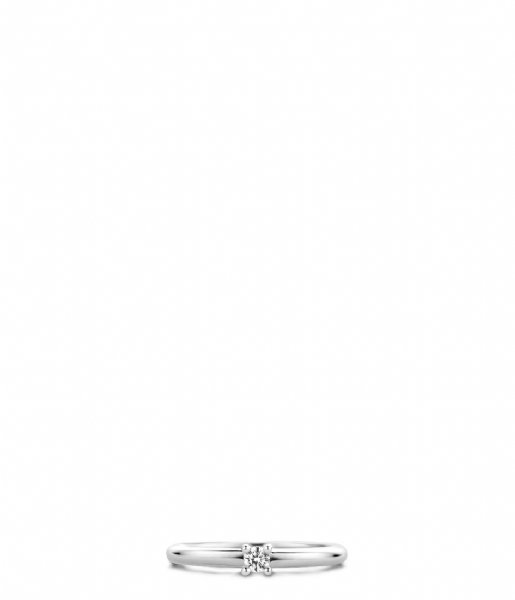 TI SENTO - Milano Ring 925 Sterling Zilver Ring 12211 Zirconia white