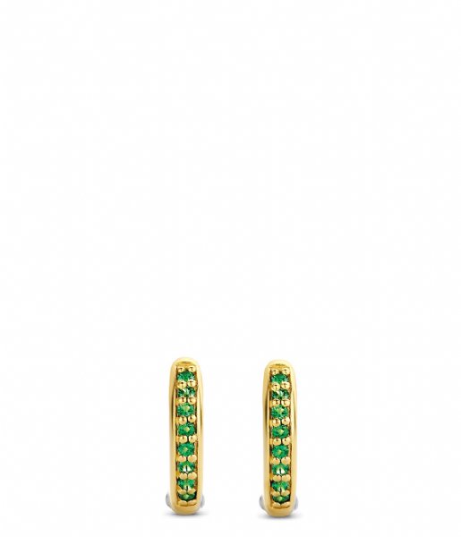 TI SENTO - Milano Earring 925 Sterling Zilver Earrings 7811 Emerald (7811EM)
