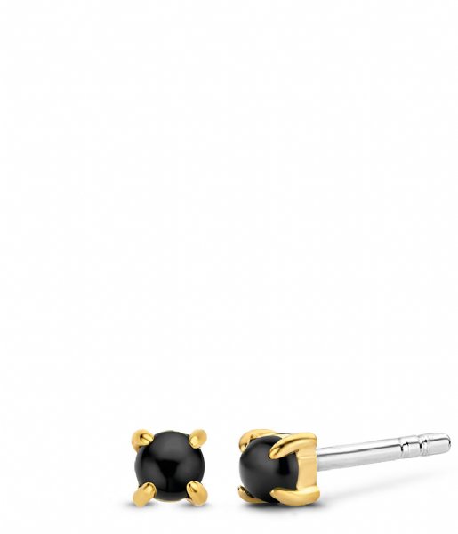 TI SENTO - Milano Earring 925 Sterling Zilver Earrings 7833 Black Onyx (7833BO)
