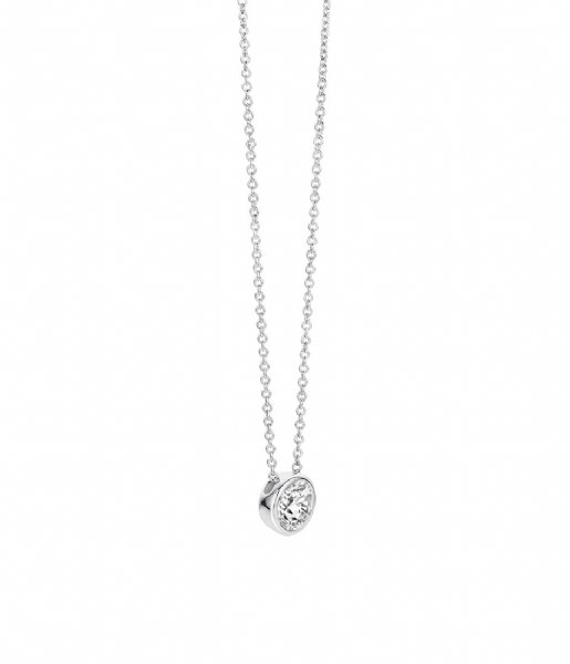 TI SENTO - Milano Necklace 925 Sterling Zilveren Ketting 3845 wit (3845ZI)