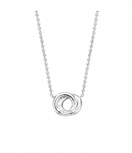 TI SENTO - Milano Necklace 925 Sterling Zilveren Ketting 3915 wit (3915ZI)