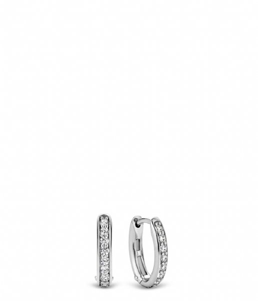 TI SENTO - Milano Earring 925 Sterling Zilveren Oorbellen 4848 Wit (4848ZI)