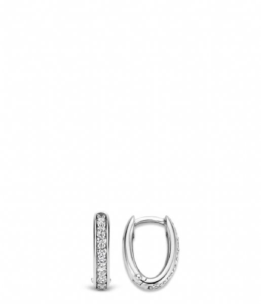 TI SENTO - Milano Earring 925 Sterling Zilveren Oorbellen 7759 Wit (7759ZI)