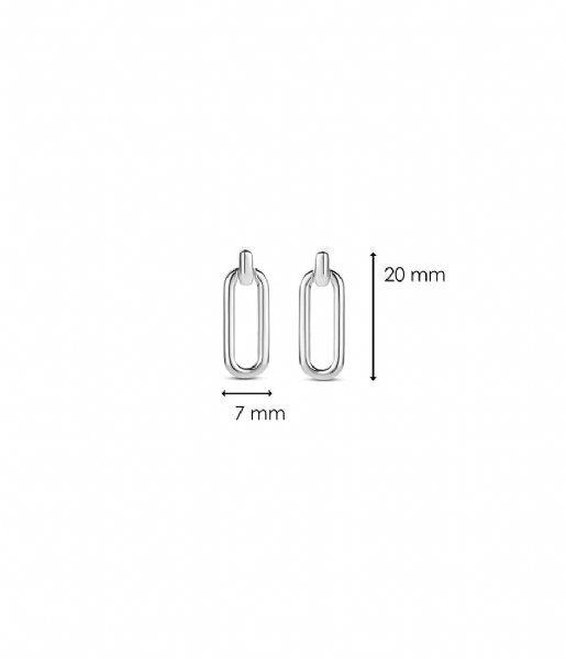 TI SENTO - Milano Earring 925 Sterling Zilveren Earrings 7847 Silver (7847SI)