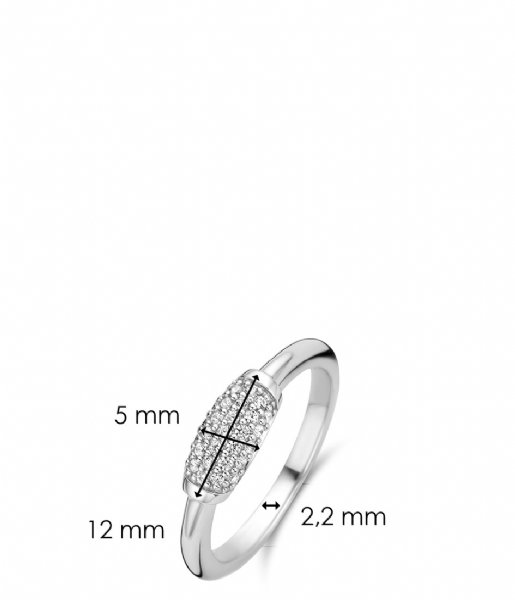 TI SENTO - Milano Ring 925 Sterling silver Ring 12192 wit (12192ZI)