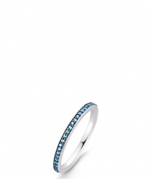 TI SENTO - Milano Ring 925 Sterling silver Ring 1923 blauw (1923DB)