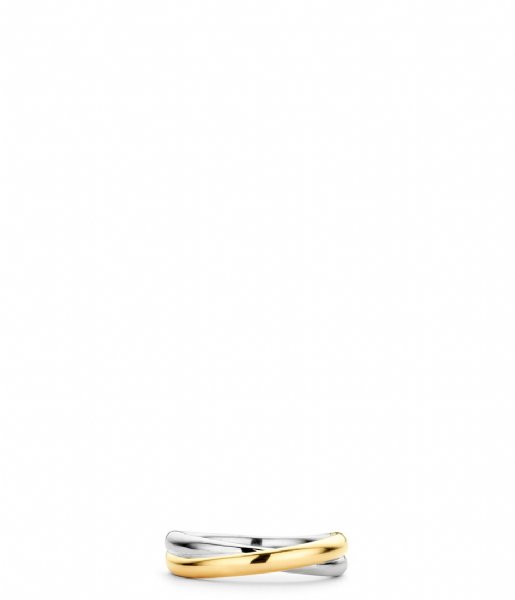 TI SENTO - Milano Ring  925 Sterling silver Ring 1953 Silver gold plated (1953SY)