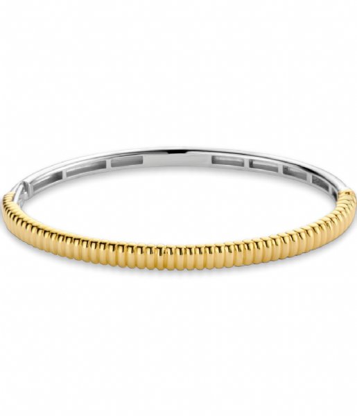 TI SENTO - Milano Bracelet 925 Sterling Zilveren Bracelet 2956 Silver Yellow Gold Plated (2956SY)