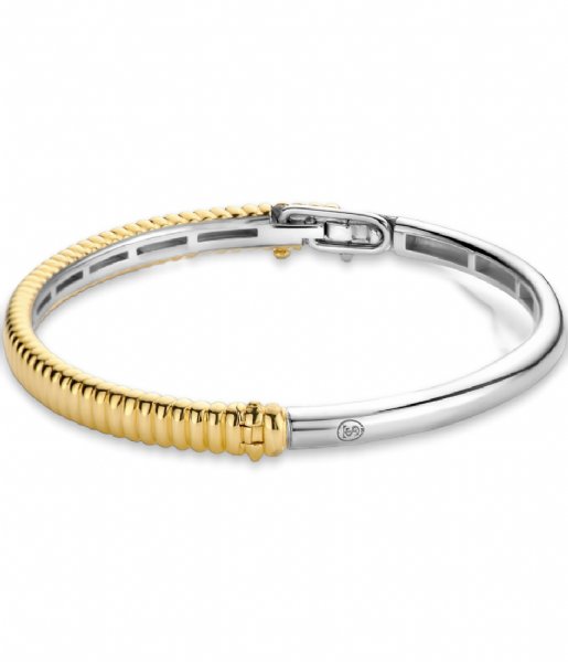 TI SENTO - Milano Bracelet 925 Sterling Zilveren Bracelet 2956 Silver Yellow Gold Plated (2956SY)