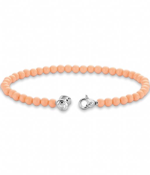 TI SENTO - Milano Bracelet 925 Sterling Zilveren Bracelet 2908 Coral Pink (2908CP)