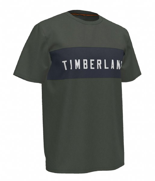 Timberland T shirt Short Sleeve Block Branded Tee Duffel Bag