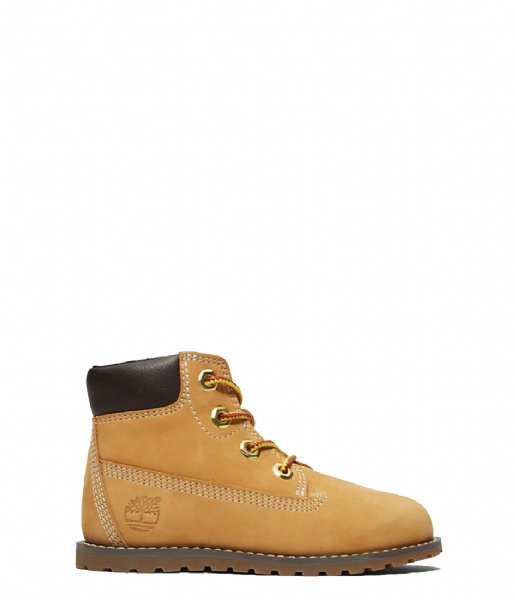 Timberland Lace-up boot Pokey Pine 6 Inch Boot With Side Zip Wheat