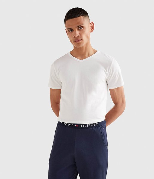 Tommy Hilfiger T shirt Stretch VN Tee SS 3-Pack White (100)