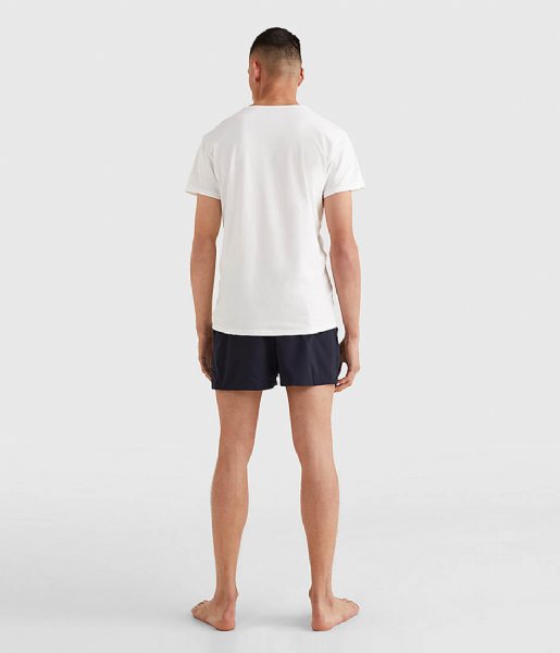 Tommy Hilfiger T shirt Stretch CN Tee SS 3-Pack White (100)