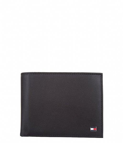 Tommy Hilfiger Bifold wallet Eton CC Flap and Coin Pocket black