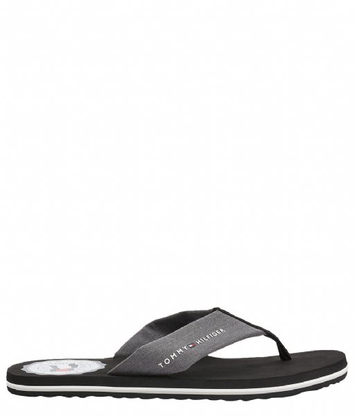 Tommy Hilfiger Flip flop Recycled Chambray Be Black (BDS)