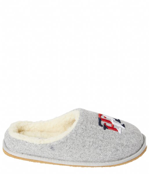 Tommy Hilfiger House slipper Embroidery Home S Heather Grey (0IM)