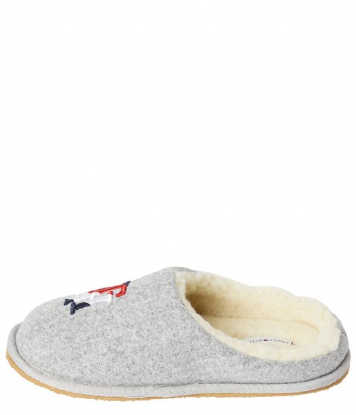 Tommy Hilfiger House slipper Embroidery Home S Heather Grey (0IM)