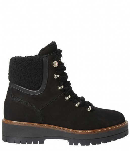 Tommy Hilfiger Lace-up boot Outdoor Flat Boot Black (BDS)