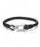Tommy Hilfiger Bracelet Braided Bracelet Leather Zwart (TJ2701012)