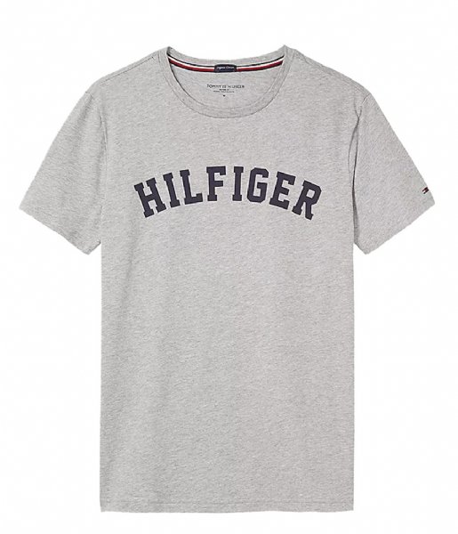 Tommy Hilfiger Nightwear & Loungewear Ss Tee Logo Grey Heather (004)