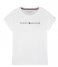 Tommy Hilfiger Nightwear & Loungewear Rn Tee Ss Logo White (100)