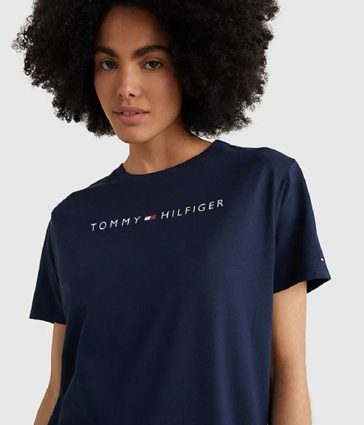 Tommy Hilfiger Nightwear & Loungewear Rn Dress Half Sleeve Navy Blazer (416)