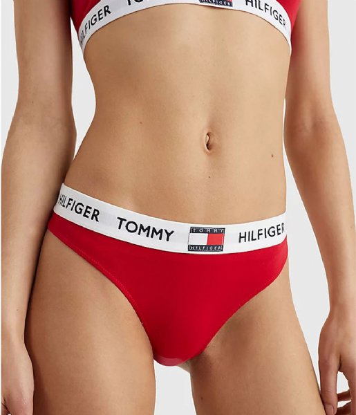 Tommy Hilfiger Brief Thong Tango Red (XCN)