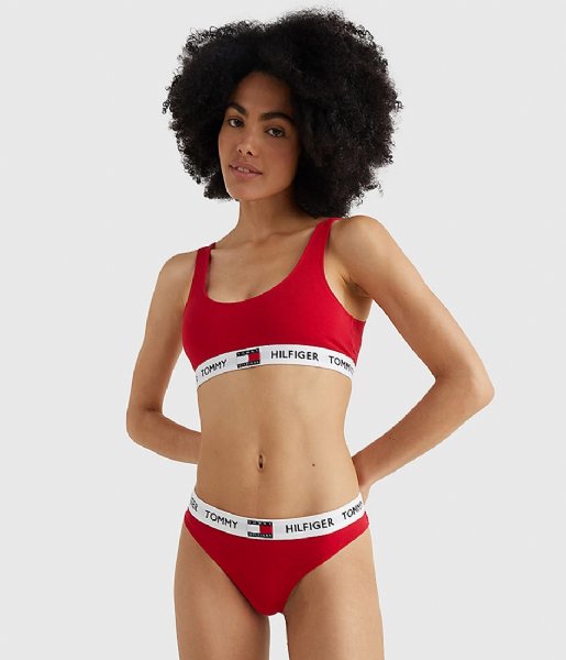 Tommy Hilfiger Brief Thong Tango Red (XCN)