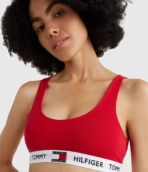 Tommy Hilfiger Top Bralette Tango Red (XCN)