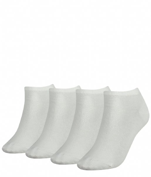 Tommy Hilfiger Sock Women 4-Pack Sneaker White (002)