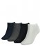Tommy Hilfiger Sock 4-Pack Sneaker White Combo (003)
