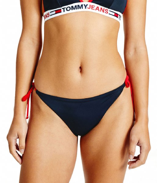 Bikini bottom Cheeky string Tommy Hilfiger, Navy blue