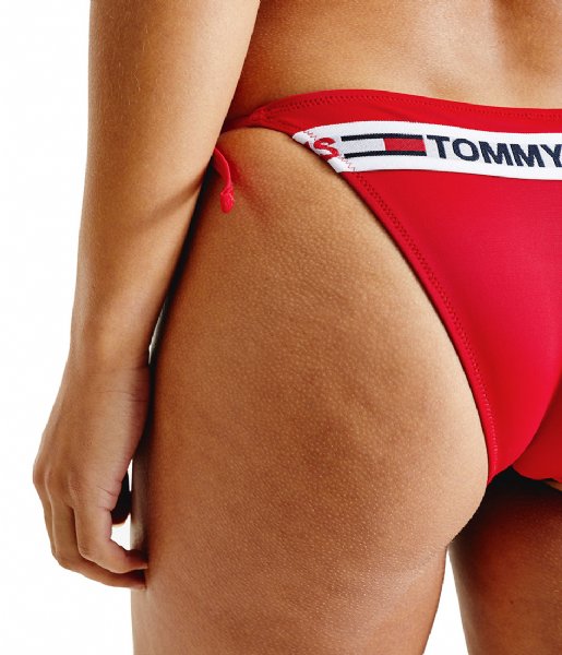 Tommy Hilfiger, Lace Detail Thong, Women, Desert Skydw5