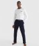 Tommy Hilfiger Nightwear & Loungewear LSPant Jersey Set White Desert Sky (0WX)