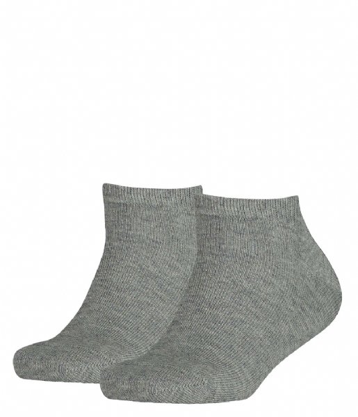 Tommy Hilfiger Sock Kids Sneaker 2P 2-Pack Middle Grey Melange (758)