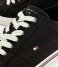 Tommy Hilfiger Sneaker Core Corporate Texti Black (BDS)