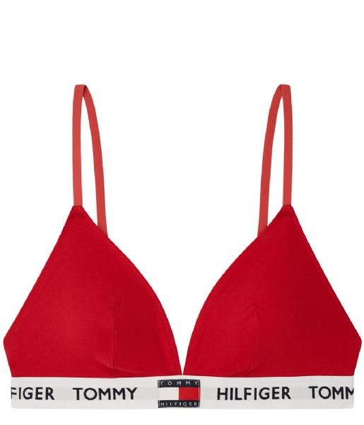 Tommy Hilfiger  Padded Triangle Bra Tango Red (XCN)