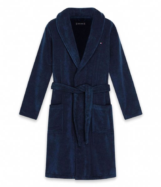 Tommy Hilfiger Nightwear & Loungewear Icon bathrobe Navy Blazer PT (416)