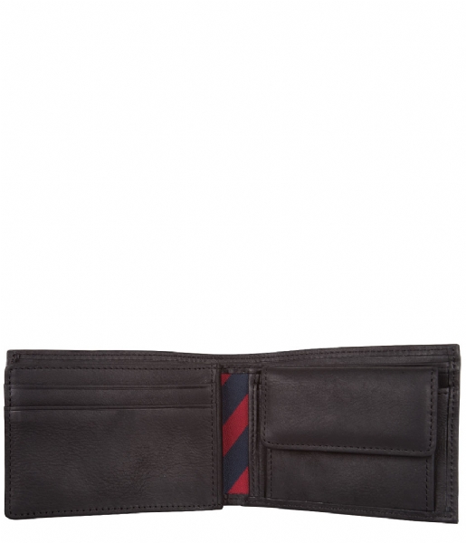 Tommy Hilfiger Bifold wallet Johnson Mini CC Flap Coin Pocket black
