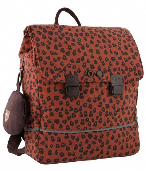 Trixie Everday backpack School Backpack Leopard Oranje