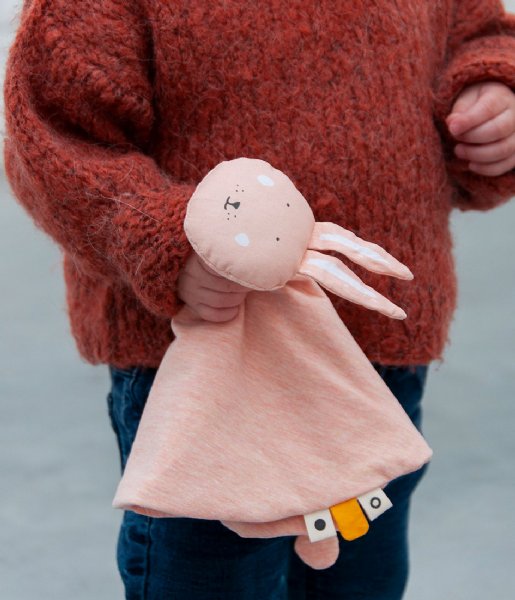 Trixie Baby accessories 24-241 Baby comforter - Mrs. Rabbit  roze