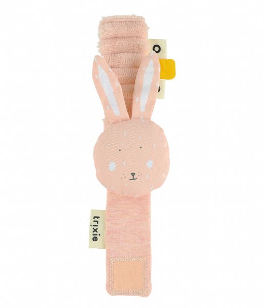 Trixie Baby accessories Wrist rattle - Mrs. Rabbit Pink