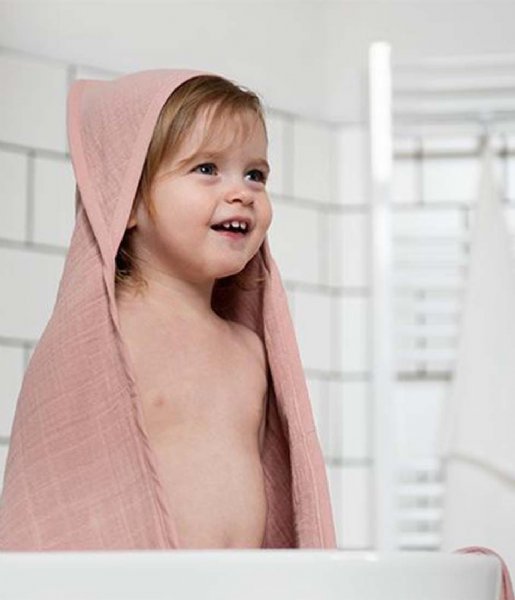 Les Reves d Anais Baby accessories Hooded towel Rose