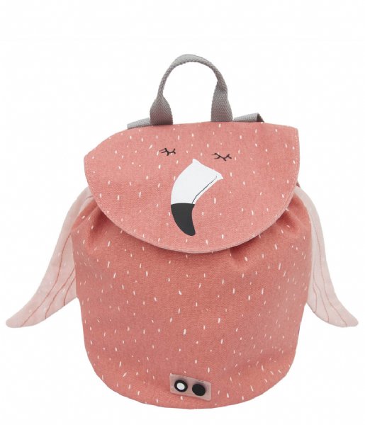 Trixie Everday backpack Backpack mini Mrs. Flamingo roze