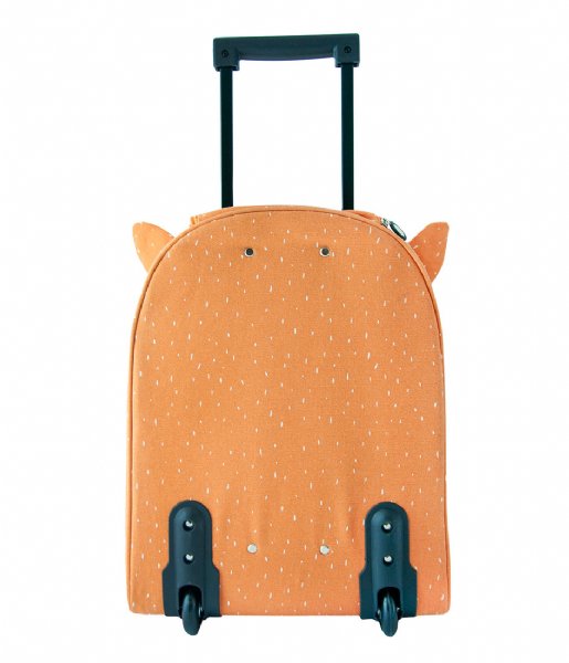Trixie Hand luggage suitcases Travel Trolley Mr. Fox Oranje