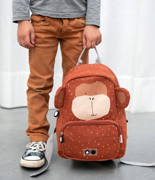 Trixie Everday backpack Backpack Mr. Monkey Bruin