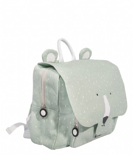 Trixie Everday backpack Backpack Mr. Polar Bear Groen