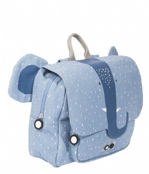 Trixie Everday backpack Backpack Mrs. Elephant Blauw