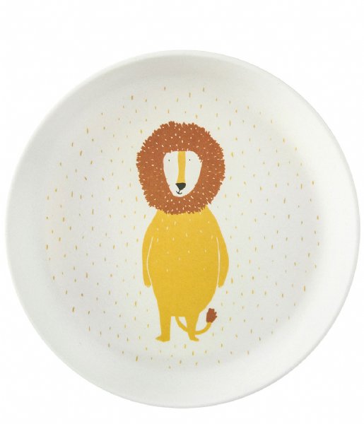 Trixie Kitchen Plate - Mr. Lion Print